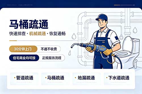 台州马桶疏通