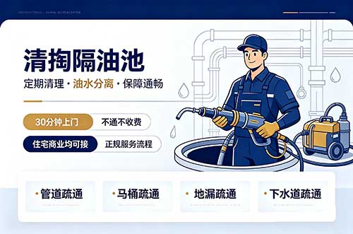 台州清掏隔油池